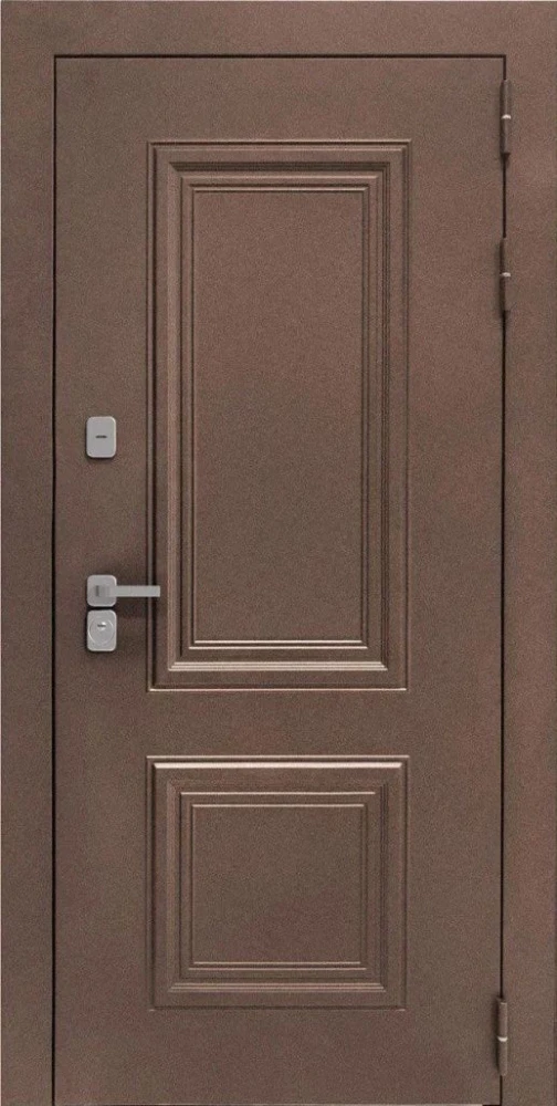 Входная дверь ДвериПРО Д-68 ФЛ-609 (L-52, 10мм, белый матовый) DPRO200212 внешняя сторона